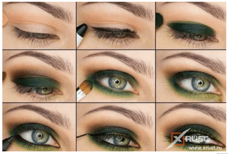 Идеи для зеленых глаз
