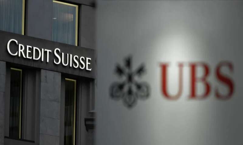 Группа UBS печалится об убытках от покупки разорившейся Credit Suisse